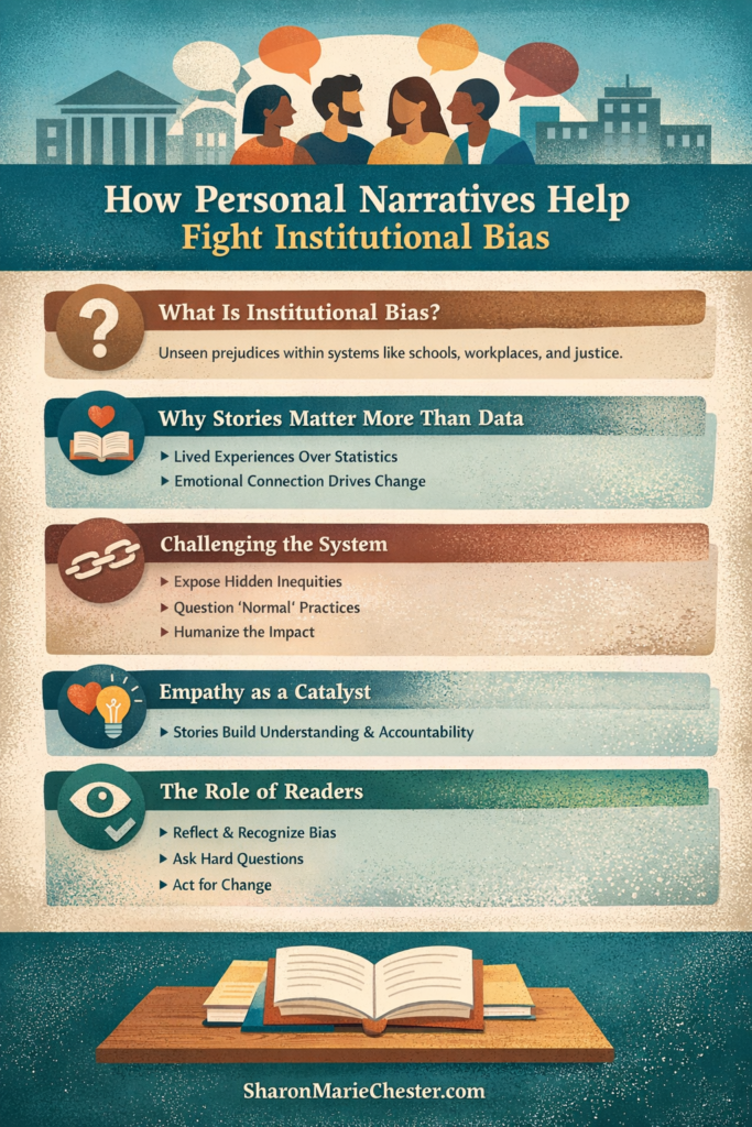 Personal Narratives Help Fight Institutional Bias

